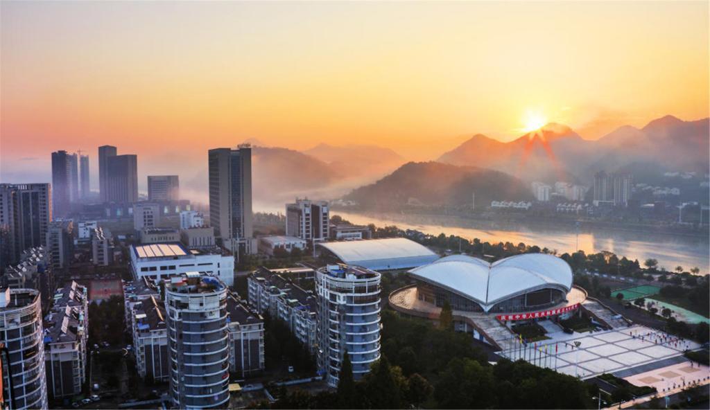 Huangshan Tiandu International Hotel Buitenkant foto